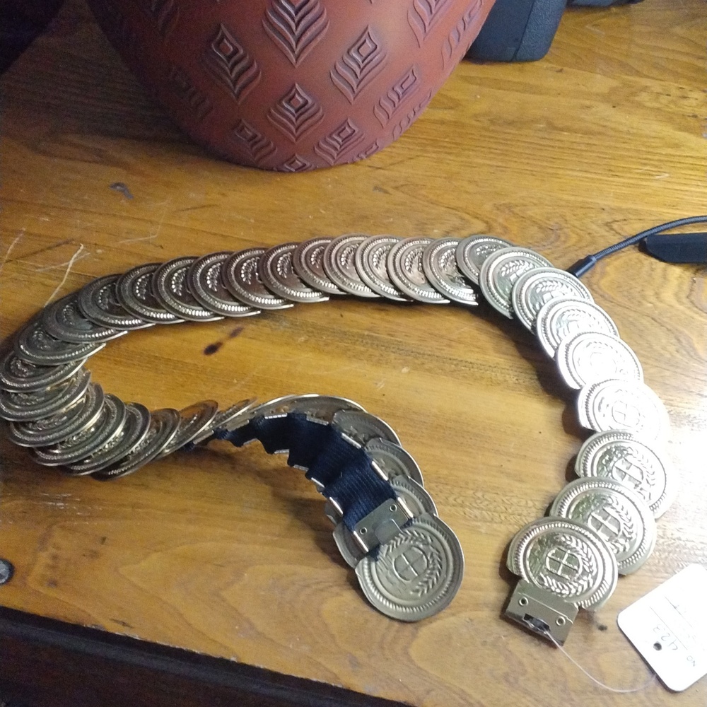 Coin  stretch belt vintage